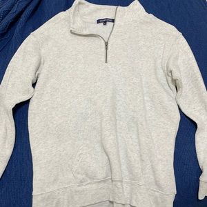 Crewneck Zippered Sweater